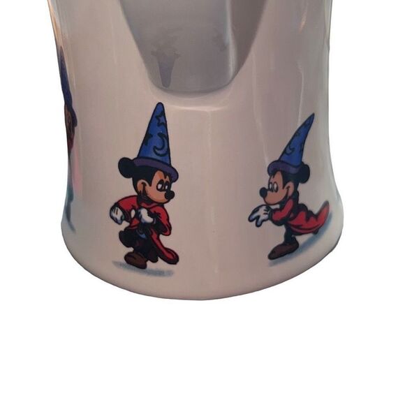 Disney Fantasia Mickey Mouse Sorcerers Apprentice Wizard Fantasia Tall Large Mug - Picture 13 of 13